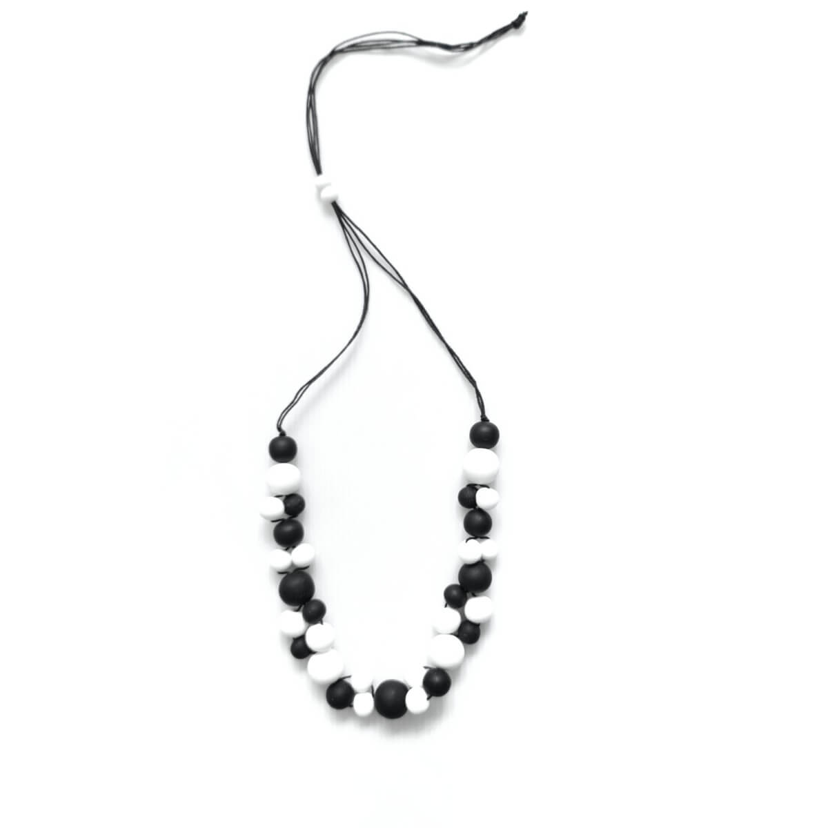 Puka shell store necklace black