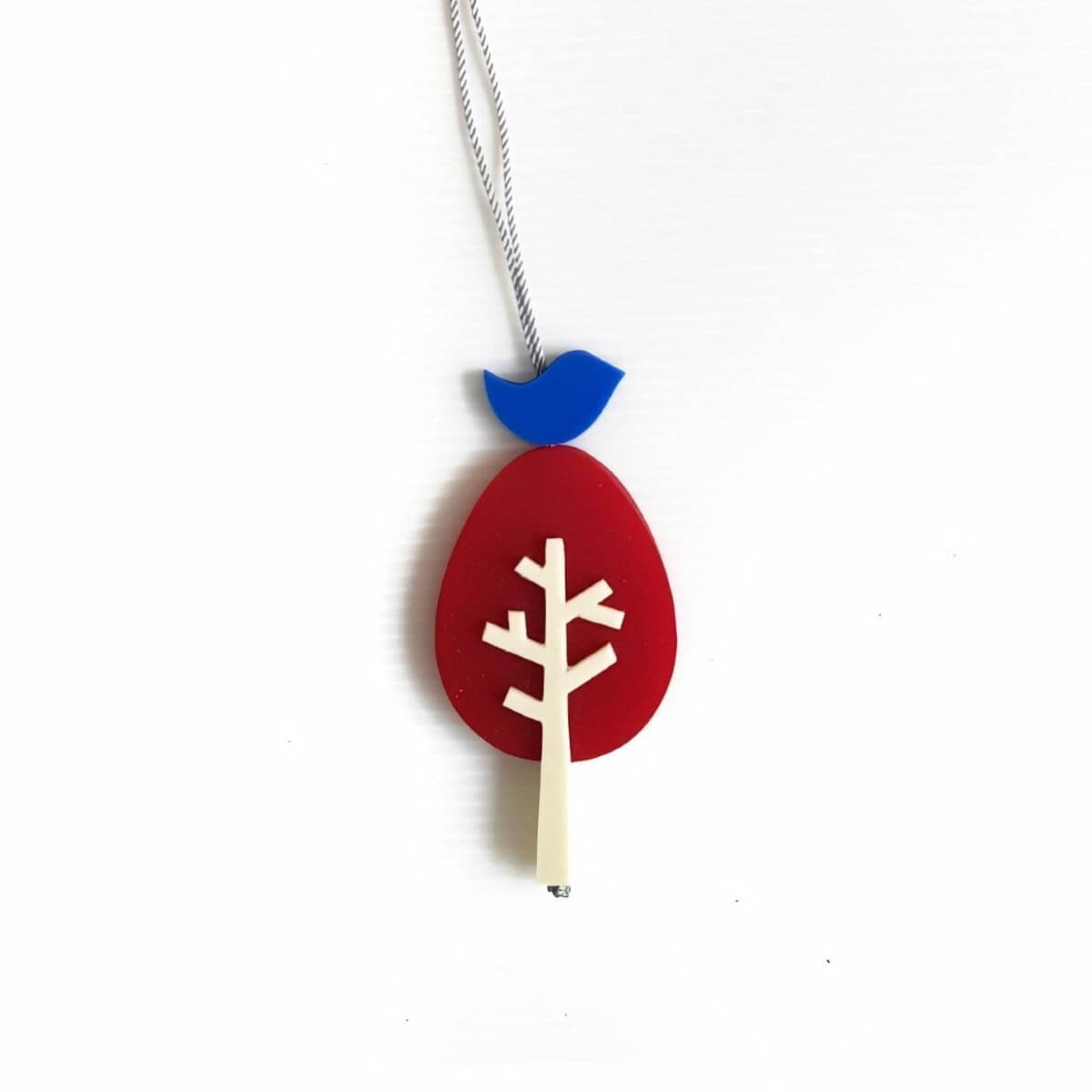 Red deals christmas necklace