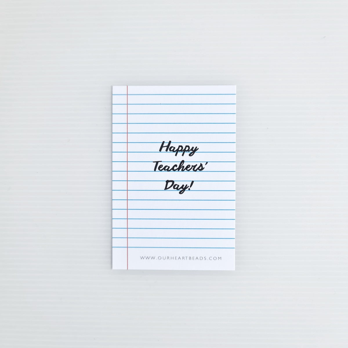 Teachers' Day Card (6 pcs)