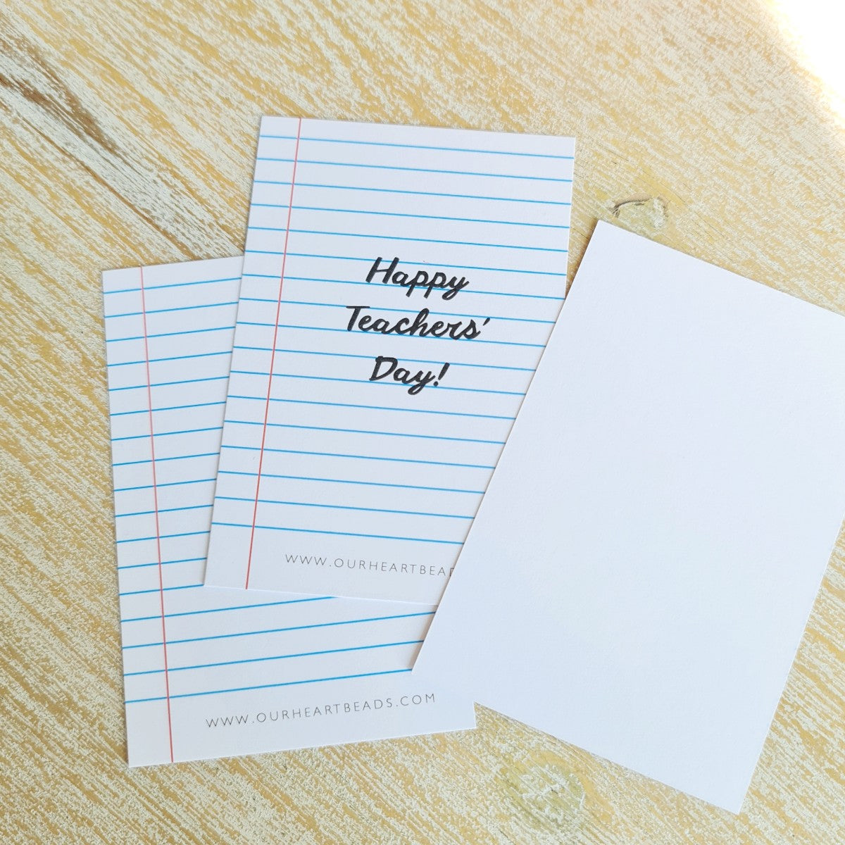 Teachers' Day Card (6 pcs)