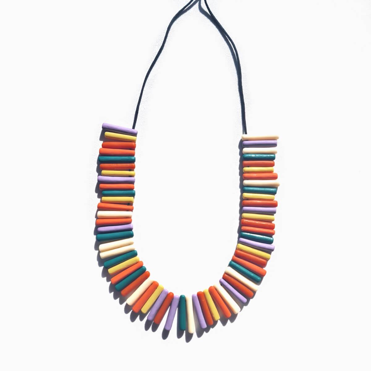 Capsule Bright Rainbow Maxi Necklace