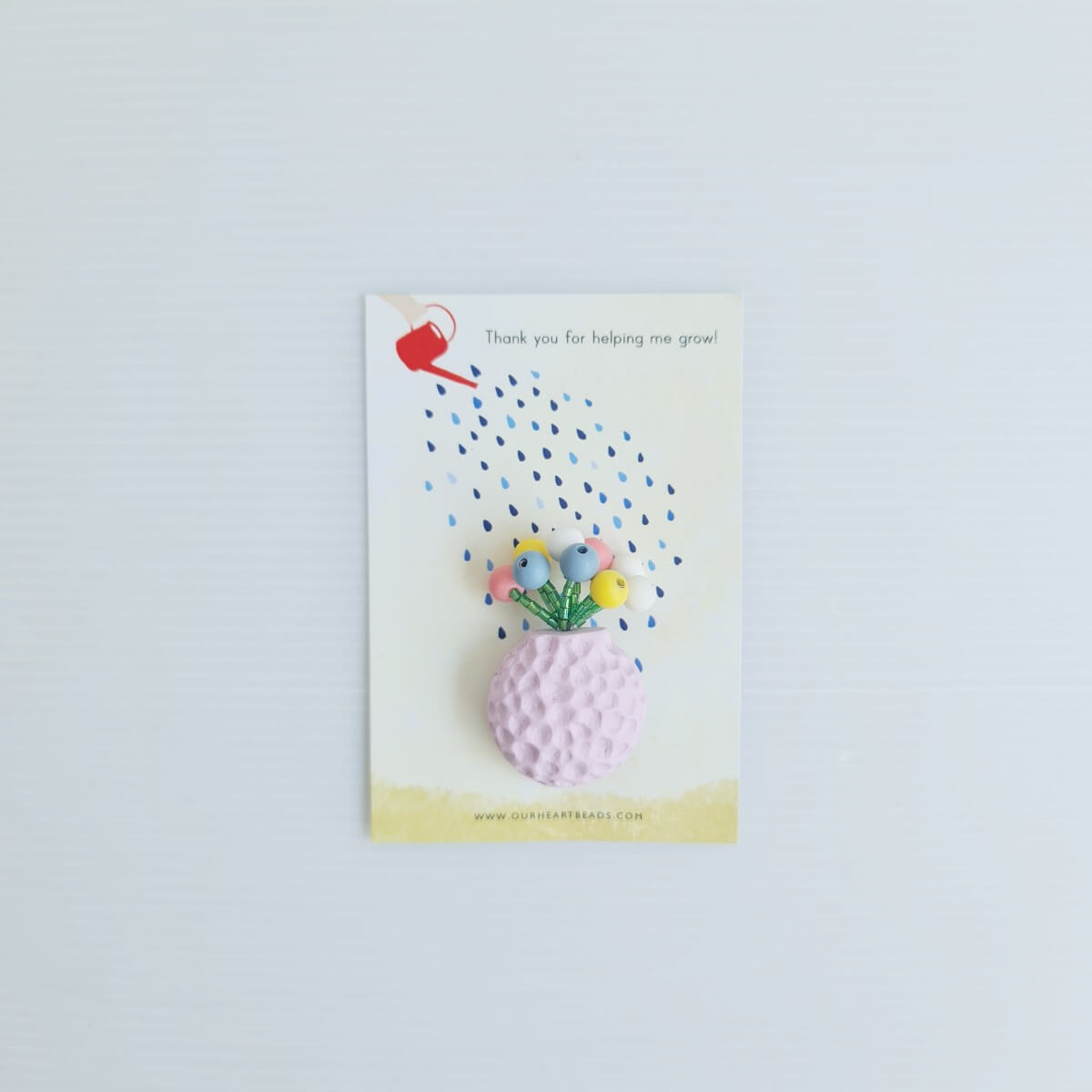 Billy Button Multicolour Pastel Brooch