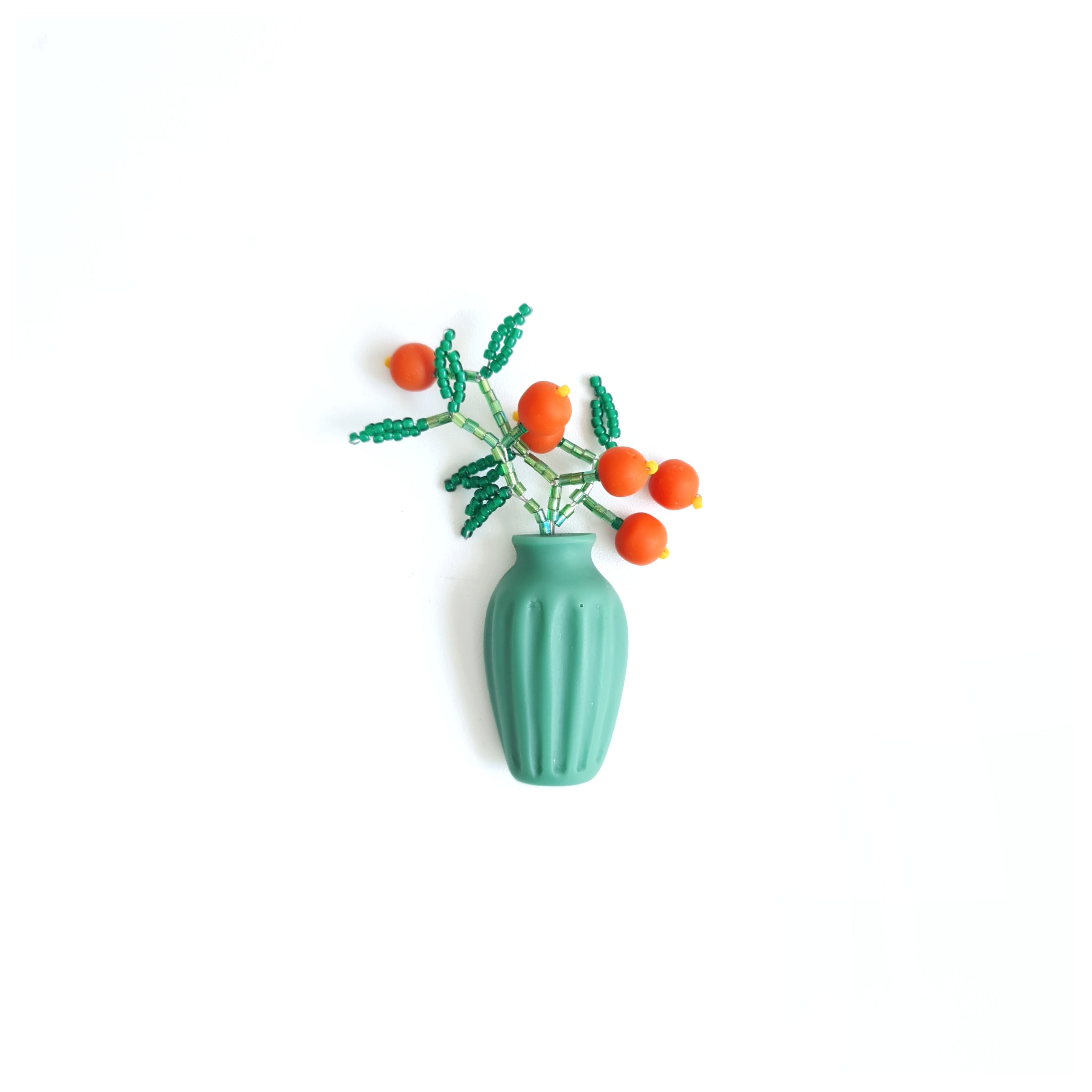 Mandarin Vase Brooch