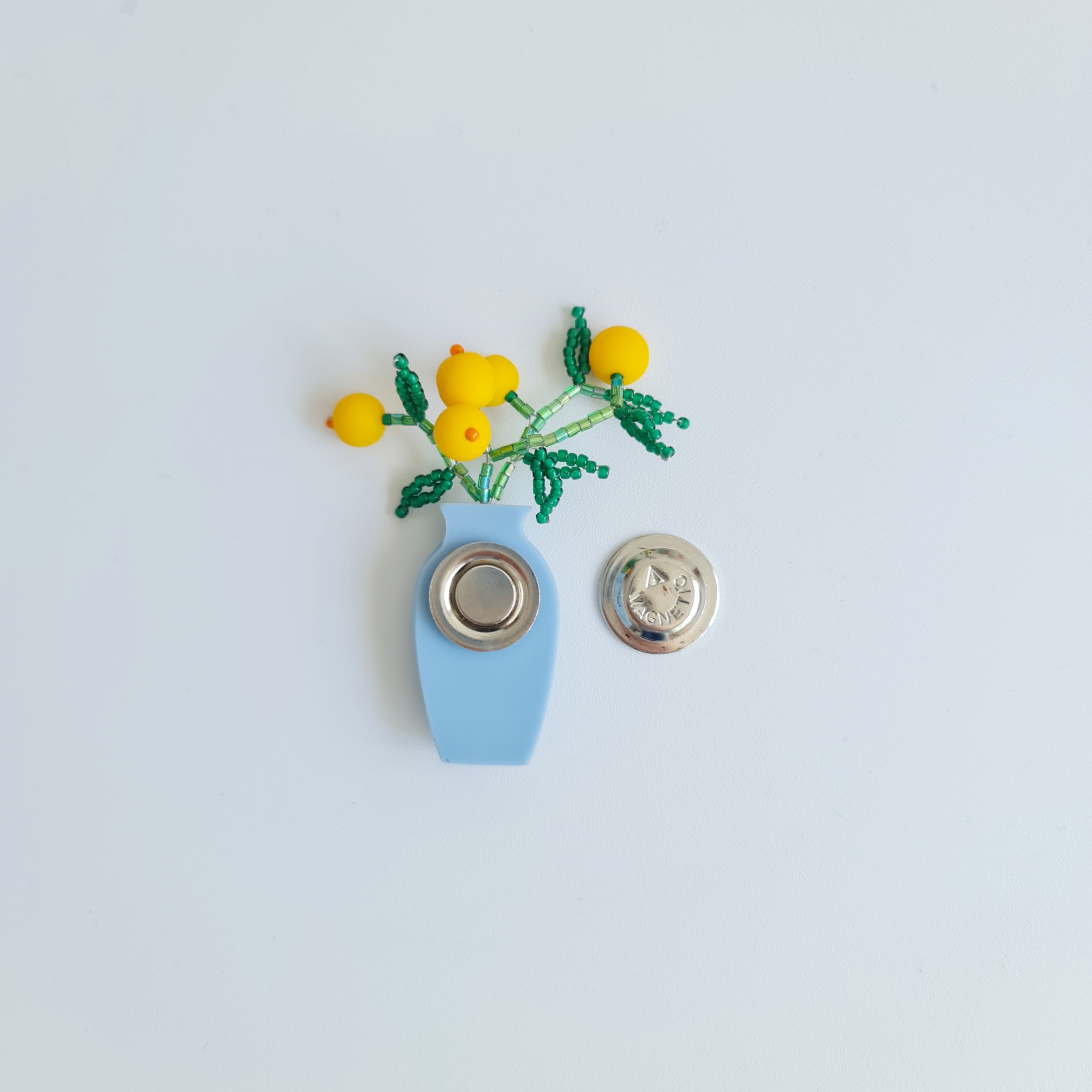 Lemon Vase Brooch