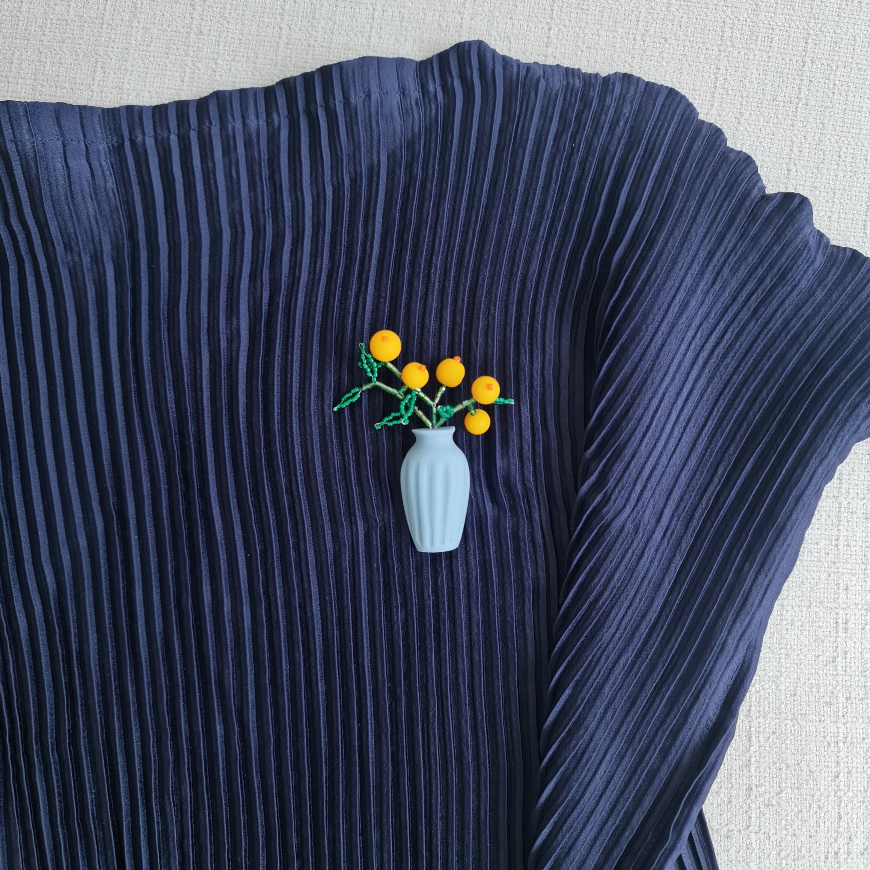 Lemon Vase Brooch