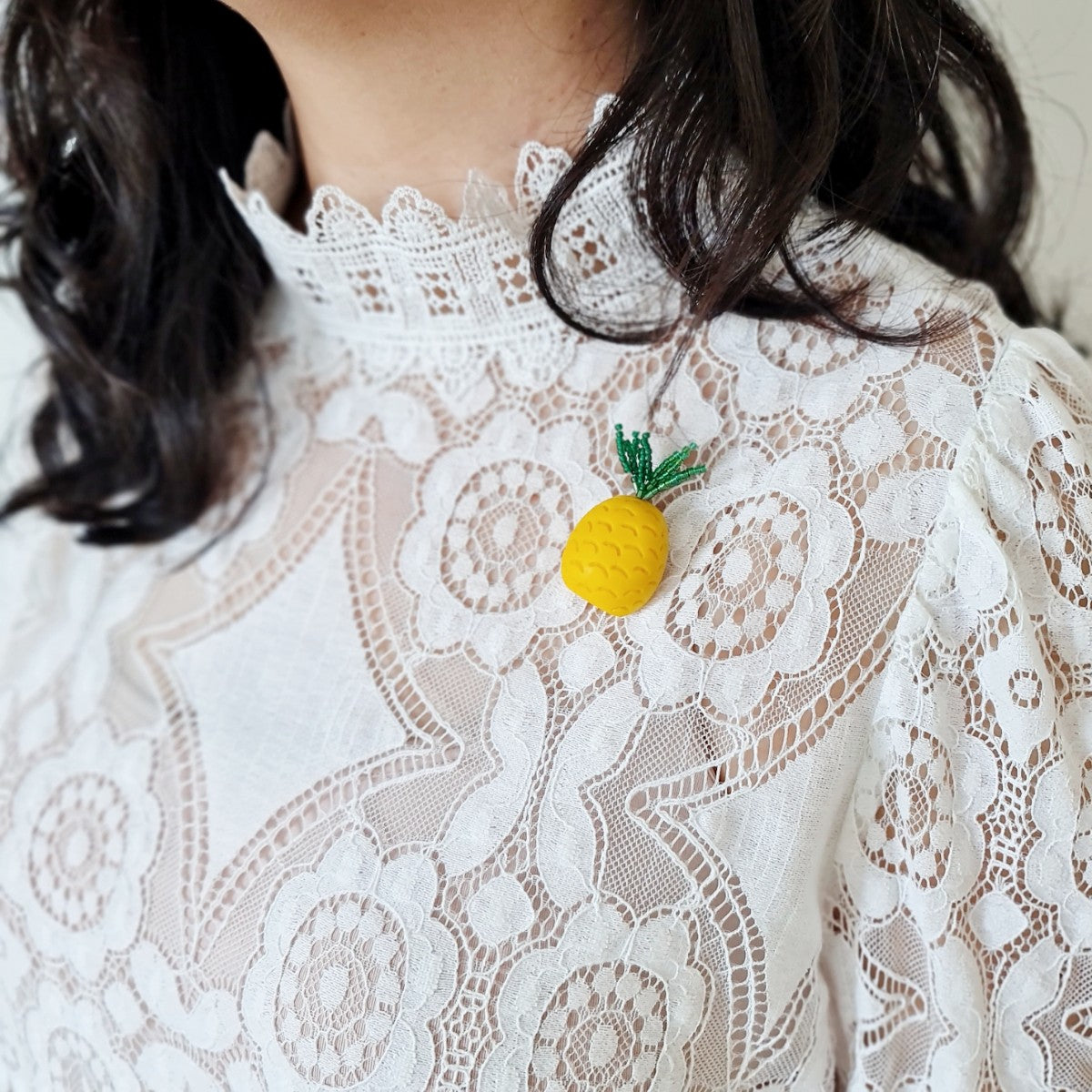 Pineapple Brooch