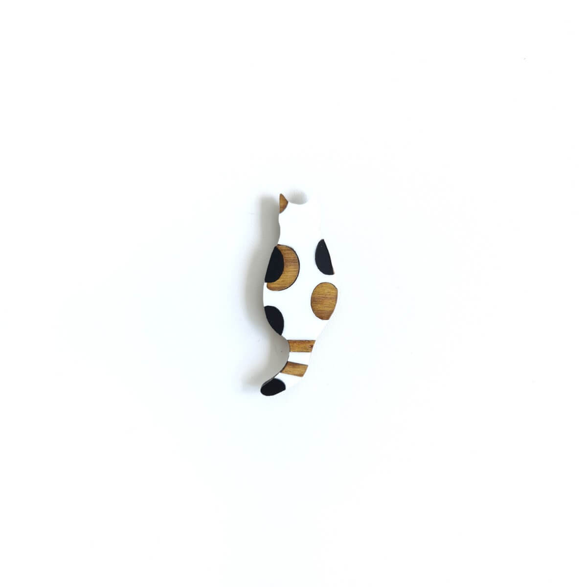 Maple Cat Brooch